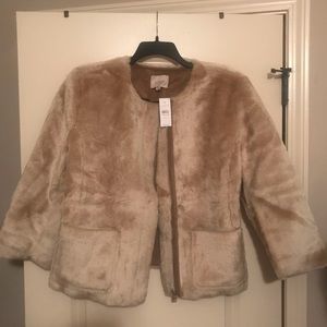Loft Faux Fur Jacket
